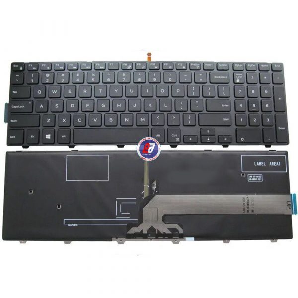 Bàn phím laptop Dell Inspiron 15-3000 Series 3541 3542 3542 N3542A 3542A keyboard, Zin (ORG). Có Đèn bàn phím.