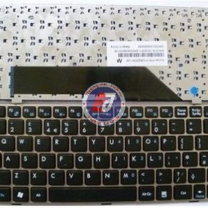 Bàn phím laptop MSI U135, U135DX, U160, U160DX, MS-N014 . (Đen - trắng)