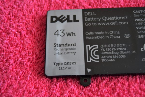 Pin GK5KY gắn cho laptop Dell Inspiron 11(3147, 3148), 13 (7347, 7348, 7352,, 7359). Type GK5KY - Zin