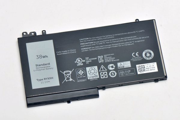 Pin RYXXH gắn cho laptop Dell Latitude E5470, E5270, E5450, E5550, RYXXH (11.1V-38Wh)